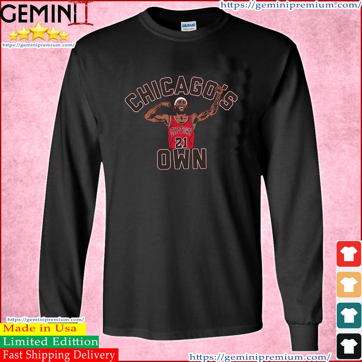 Chicago Bulls Jimmy Butler Chicago's Own Shirt Long Sleeve Tee