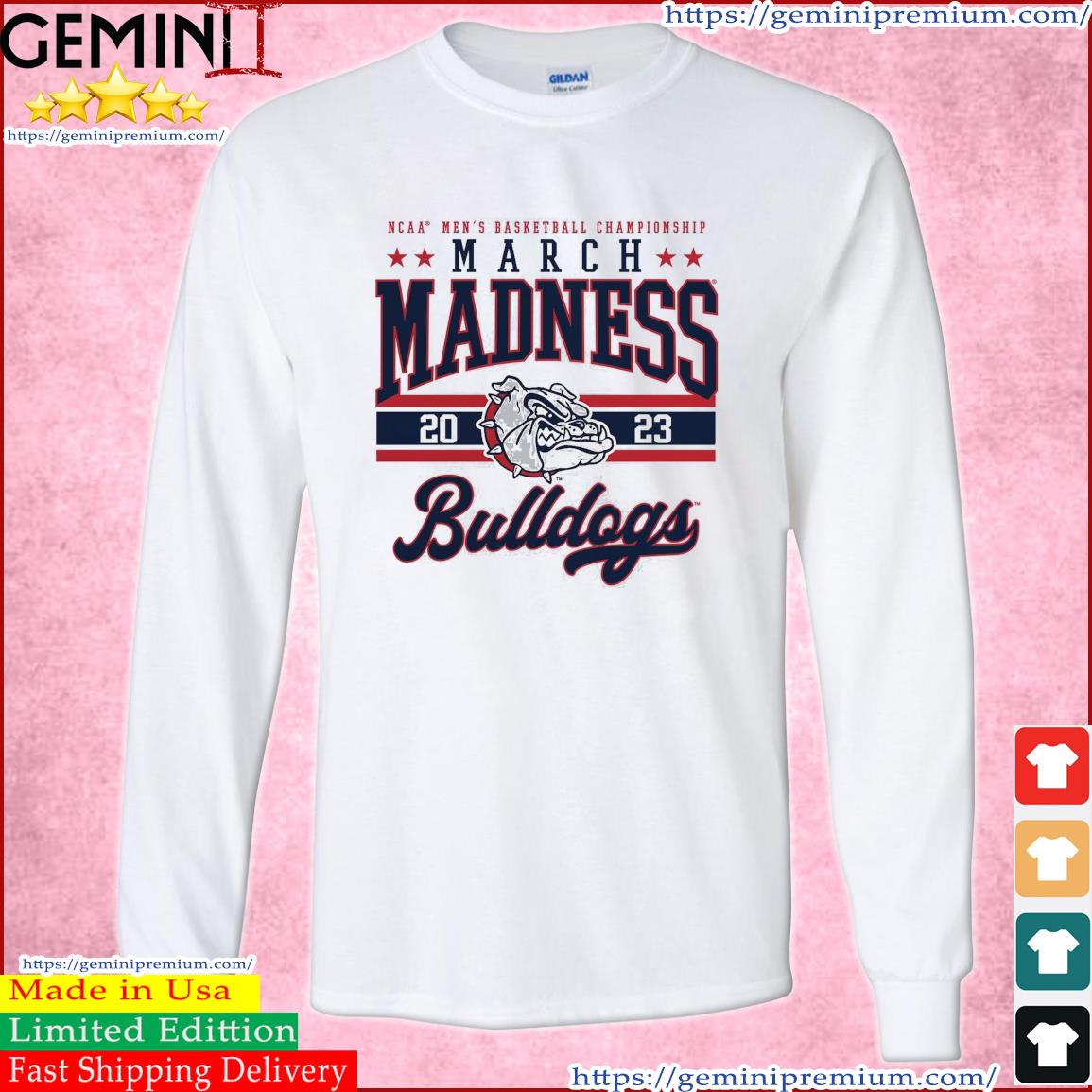 Gonzaga Bulldogs NCAA Men's Basketball Tournament March Madness 2023 Shirt Long Sleeve Tee