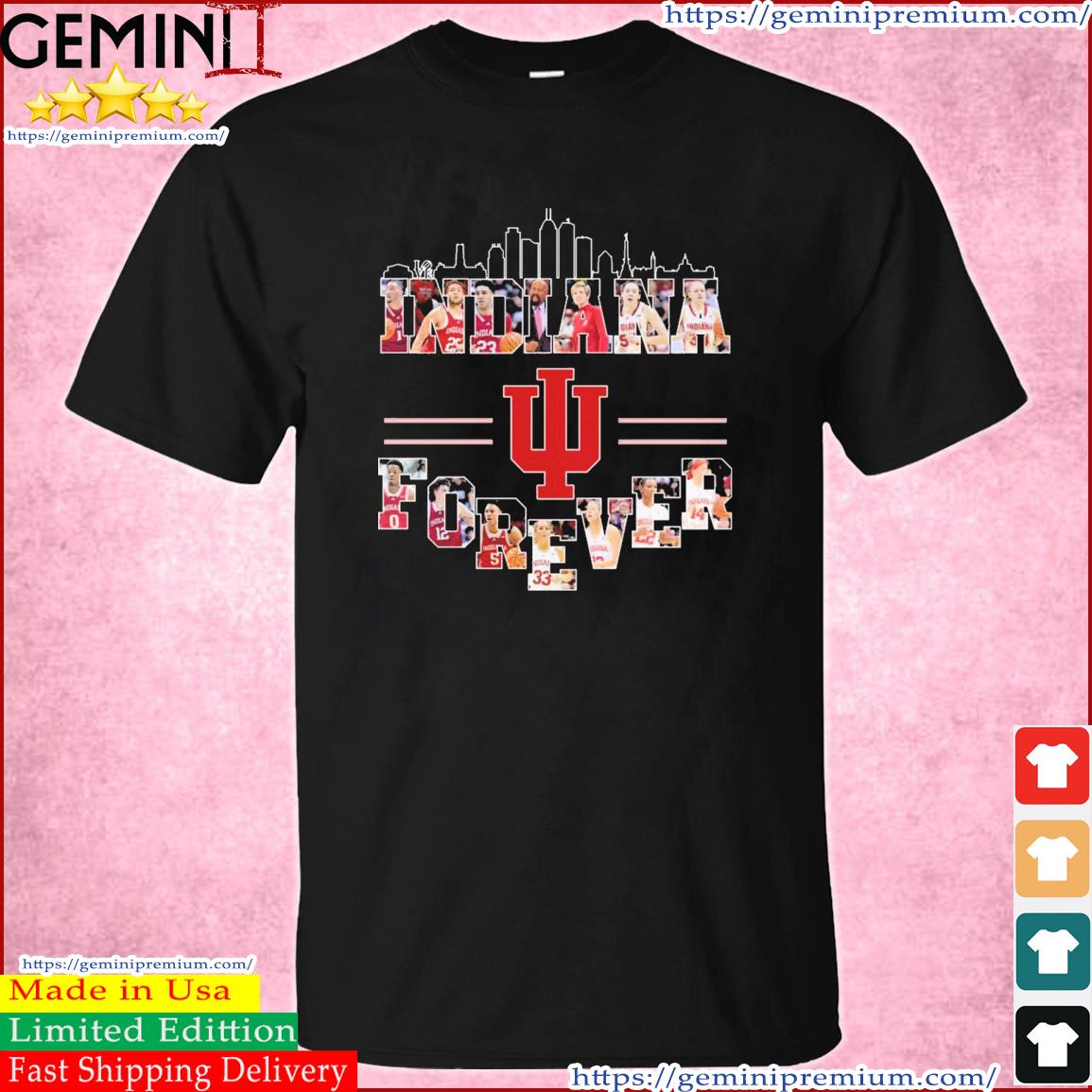 Indiana Forever Basketball Team Skyline Shirt