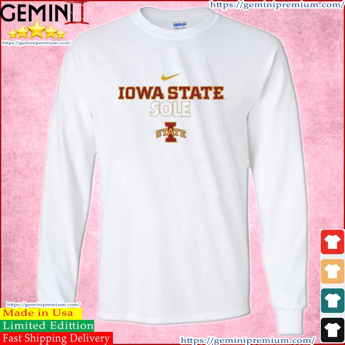 Iowa State Cyclones Basketball Nike Iowa State Sole Shirt Long Sleeve Tee