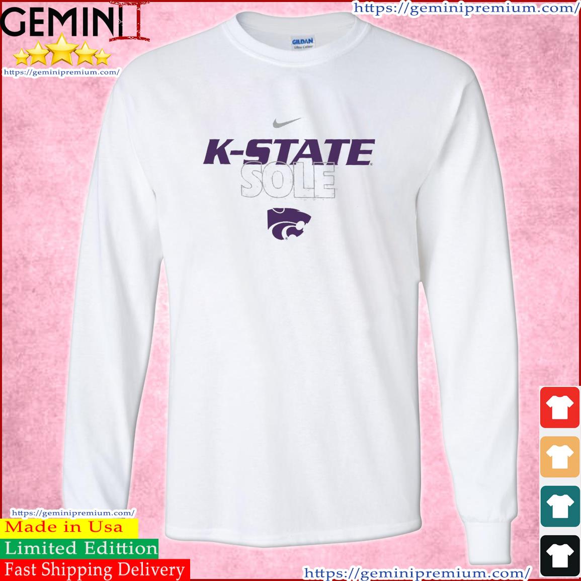 Kansas State Wildcats Men's K-State Sole s Long Sleeve Tee