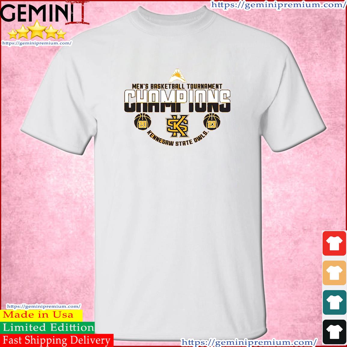 2023 Asun Conference Champion Kennesaw State Men's Basketball Shirt