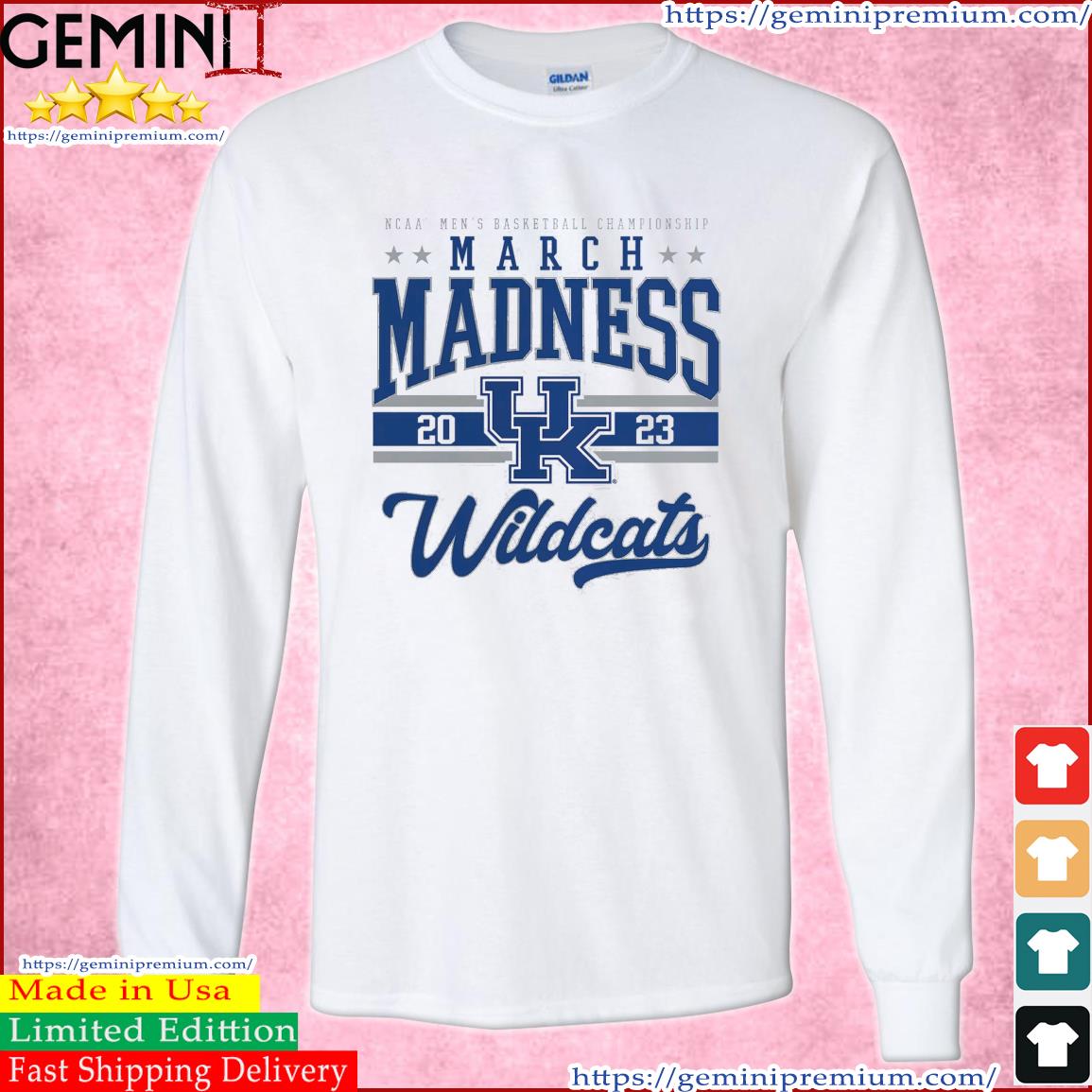 Kentucky Wildcats NCAA Men's Basketball Tournament March Madness 2023 Shirt Long Sleeve Tee