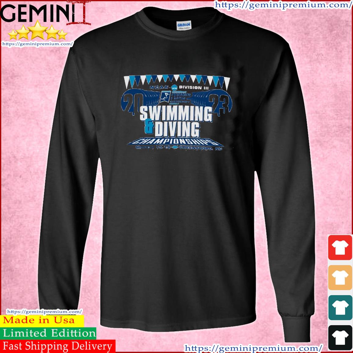 March 18-18 2023 NCAA Division III Swimming & Diving Championships Shirt Long Sleeve Tee
