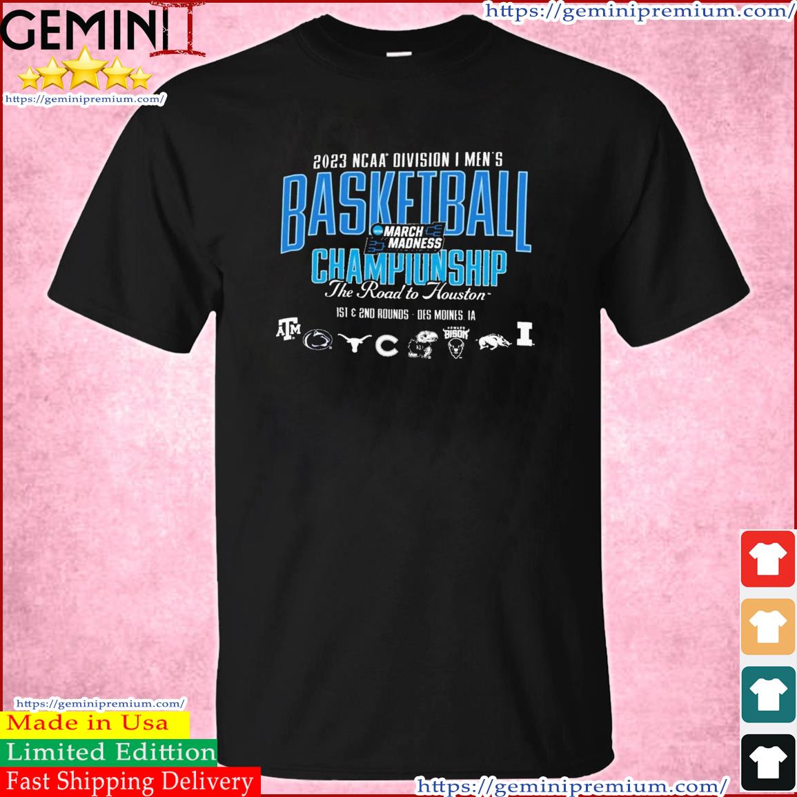 March Madness 2023 NCAA Division I Men's Basketball 1st & 2nd Rounds Des Moines Shirt