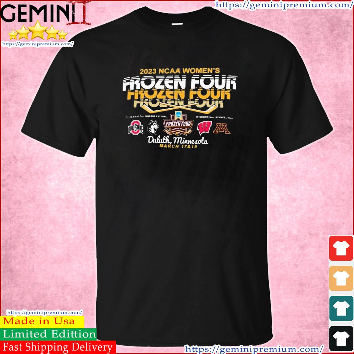 NCAA 2023 Women's Ice Hockey Frozen Four Championship shirt