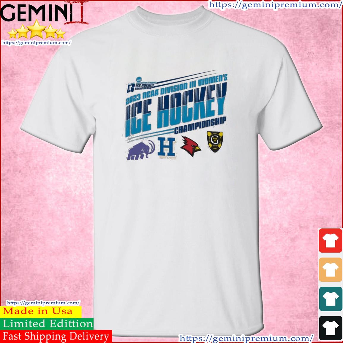 NCAA DIII Women's Ice Hockey 2023 Championship shirt