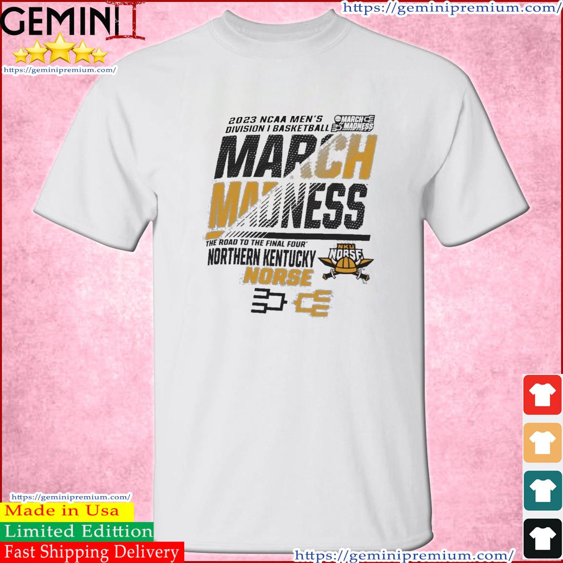 Northwestern Kentucky Men's Basketball 2023 NCAA March Madness The Road To Final Four Shirt