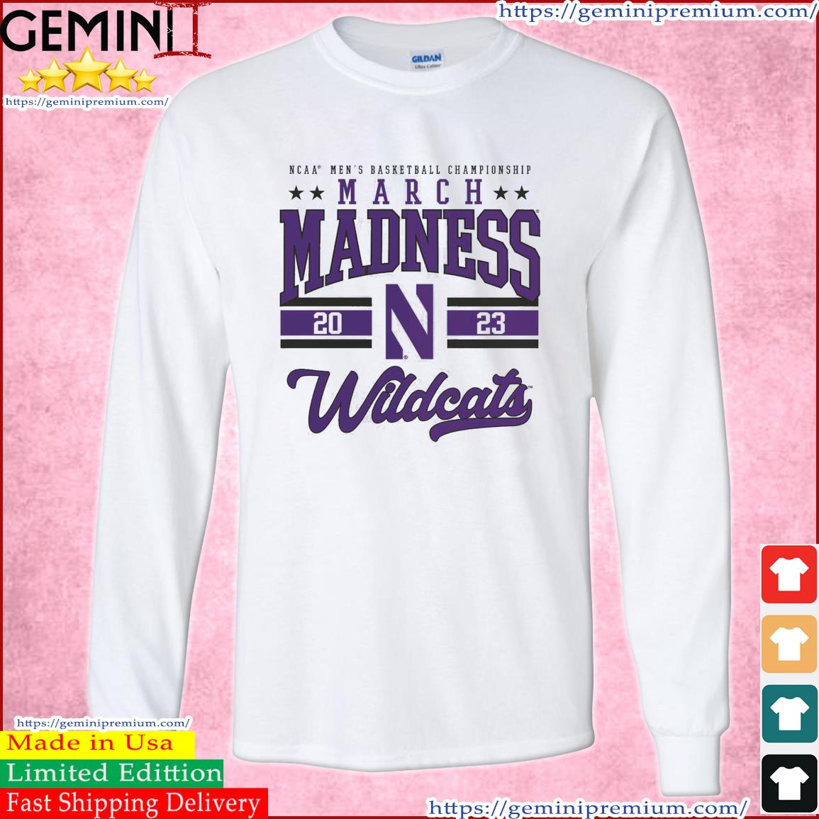 Northwestern Wildcats NCAA Men's Basketball Tournament March Madness 2023 Shirt Long Sleeve Tee