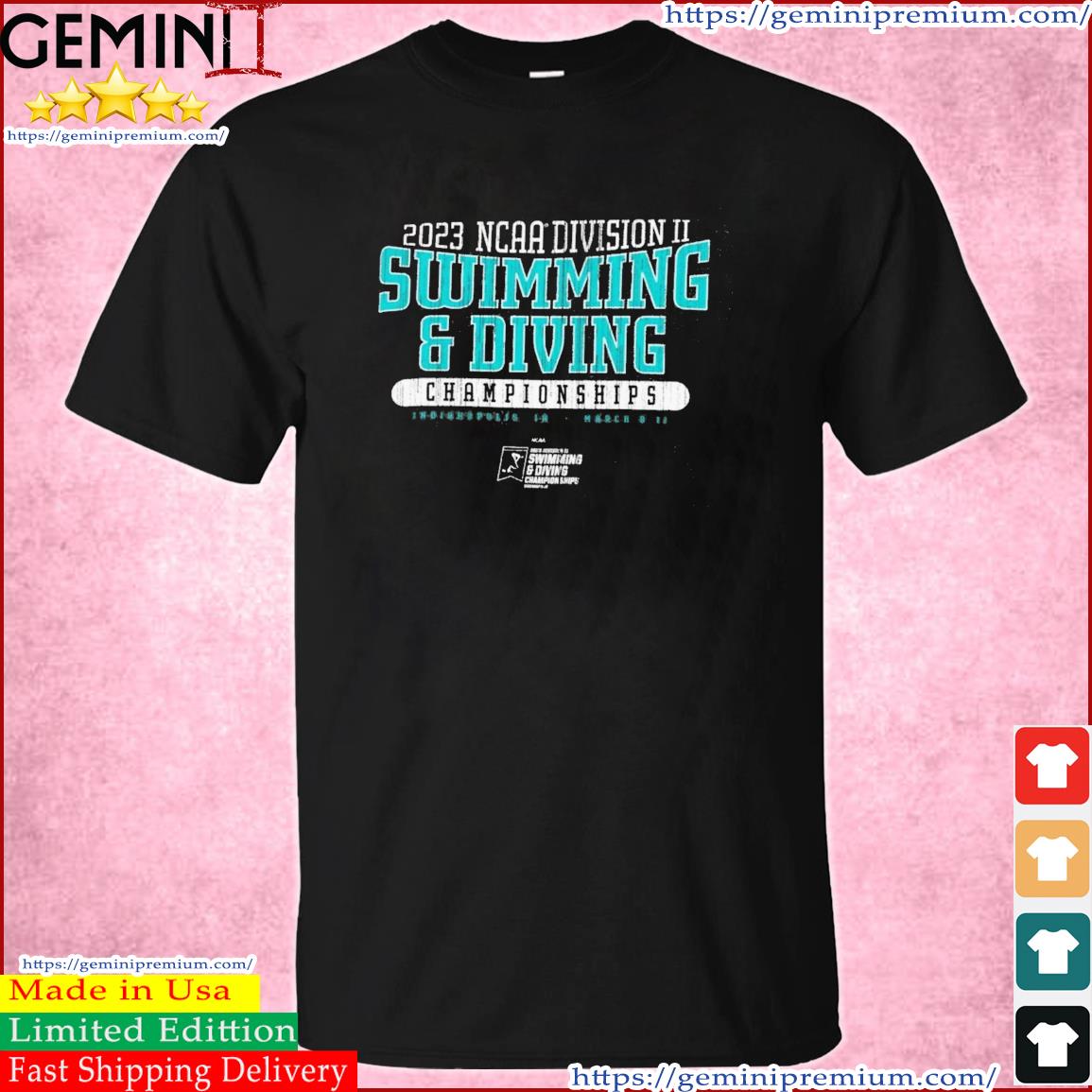 Official NCAA Division II 2023 Swimming & Diving Championships Shirt