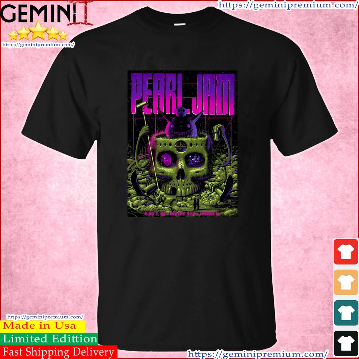 Pearl Jam October 21, 2013 – Wells Fargo Center, Philadelphia, PA, USA shirt