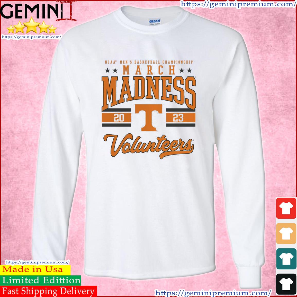Tennessee Volunteers NCAA Men's Basketball Tournament March Madness 2023 Shirt Long Sleeve Tee