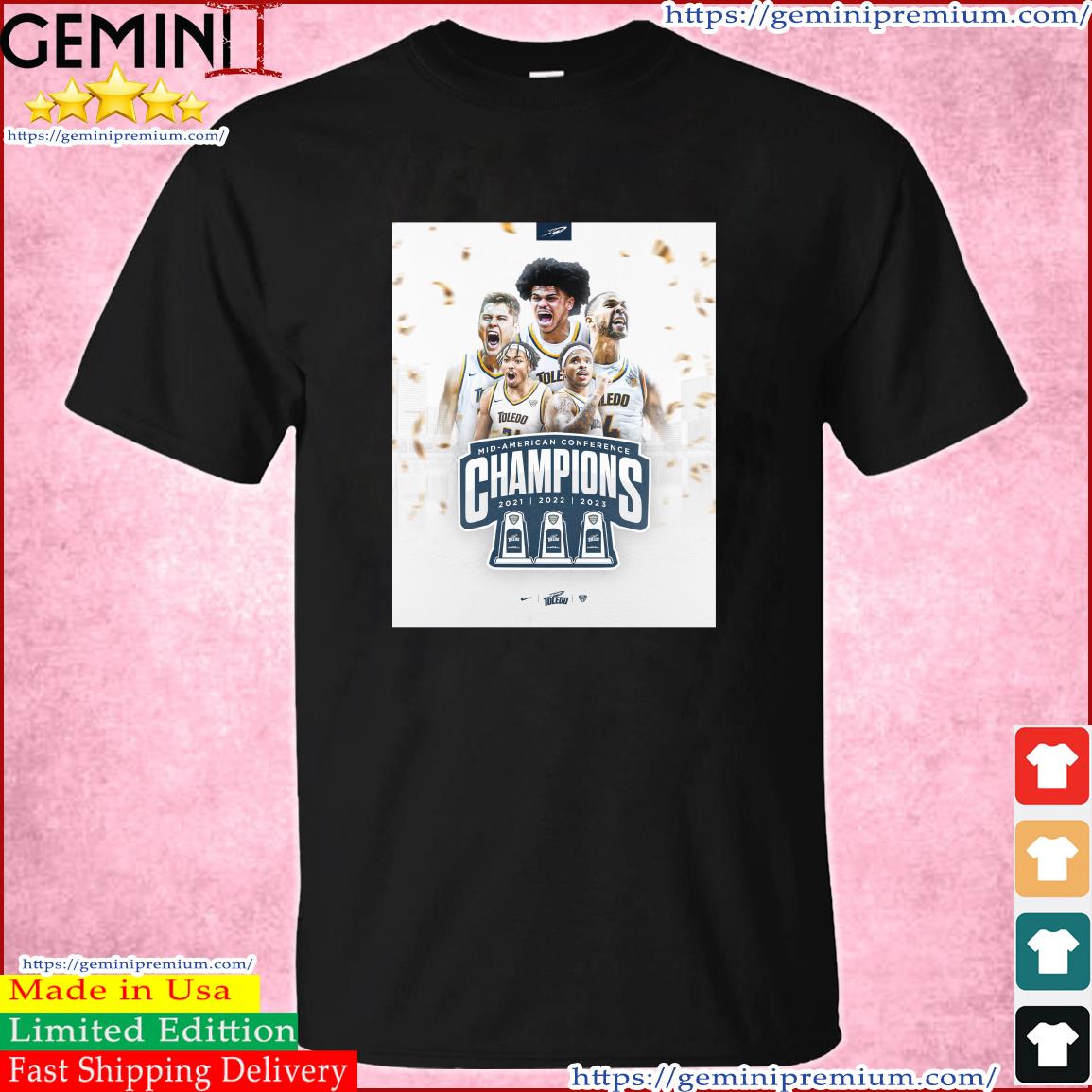 Toledo 2023 Mid America Men's Basketball Conference Champions Shirt