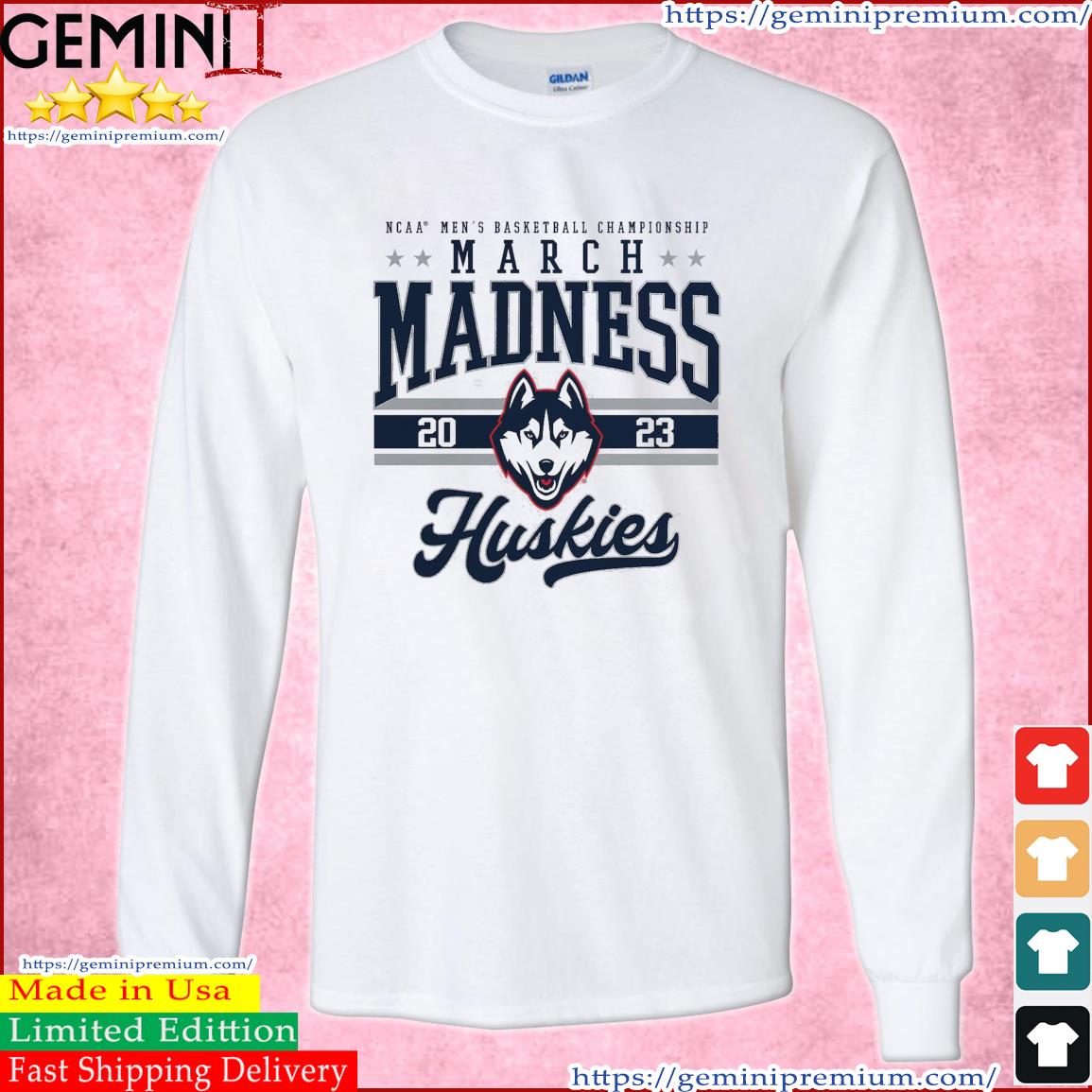 UConn Huskies NCAA Men's Basketball Tournament March Madness 2023 Shirt Long Sleeve Tee