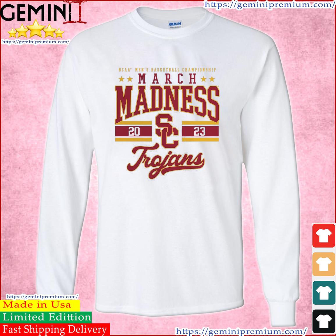 USC Trojans NCAA Men's Basketball Tournament March Madness 2023 Shirt Long Sleeve Tee