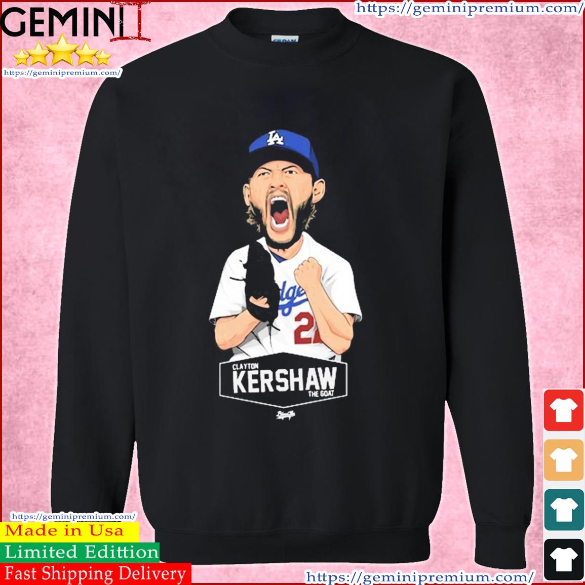 Los Angeles Dodgers Clayton Kershaw The Goat Shirt, hoodie
