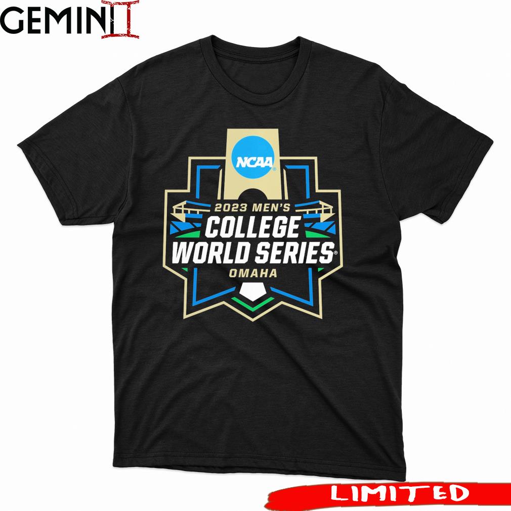 2023 NCAA Men's Baseball College World Series Event Logo shirt