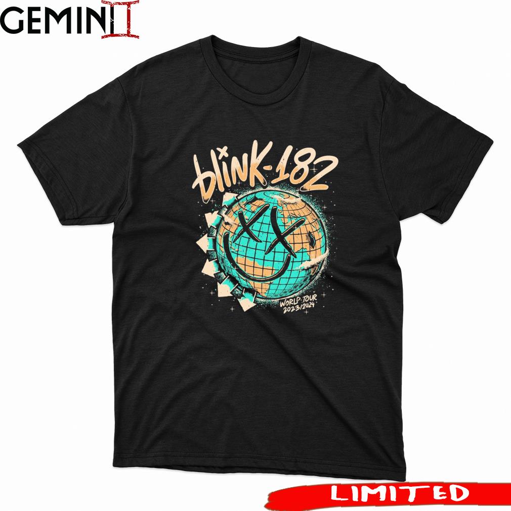 Blink-182 Smiley World Tour 2023-2024 Shirt
