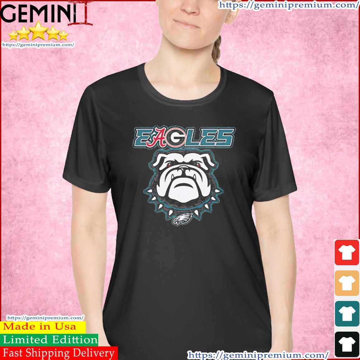 Philadelphia Georgia Bulldogs Eagles Logo Shirt