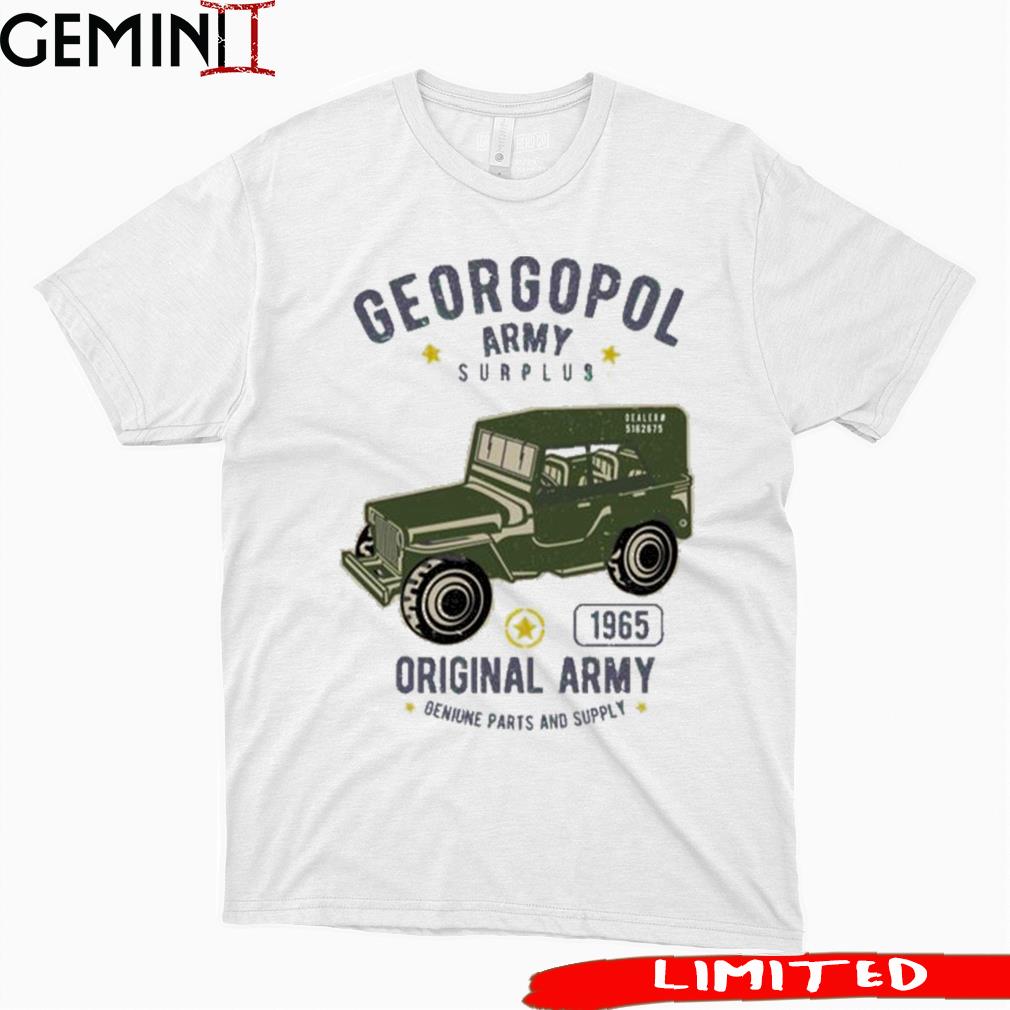 Geogopol Army Surplus Shirt