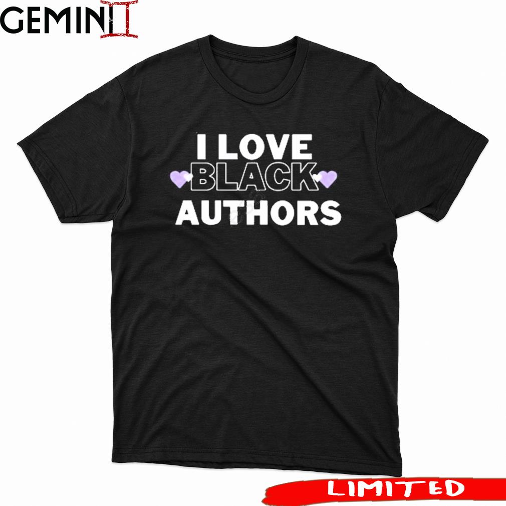 Jjmastermind I Love Black Authors Shirt