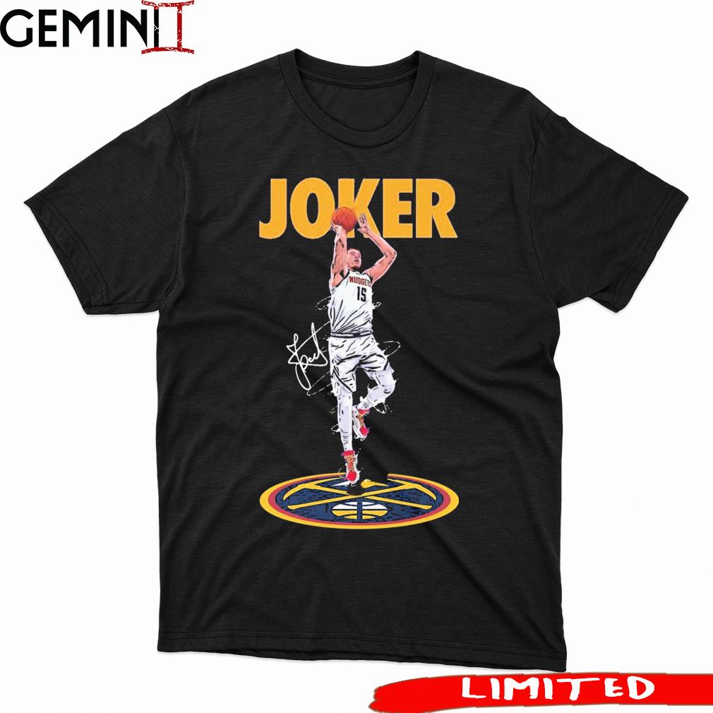 Joker Nikola Jokić Denver Nuggets Signature Shirt