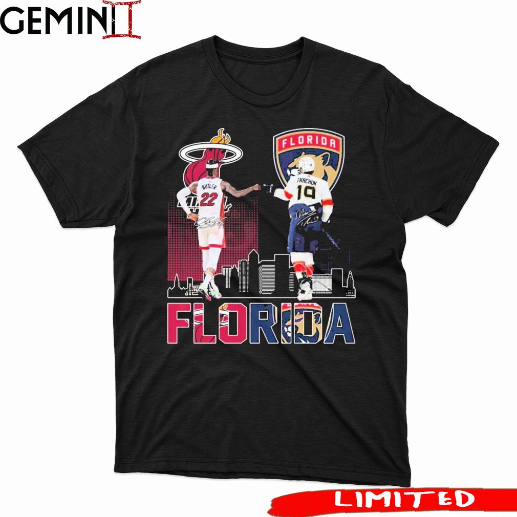 Miami Heat Butler And Florida Tkachuk Florida Sport Teams shirt