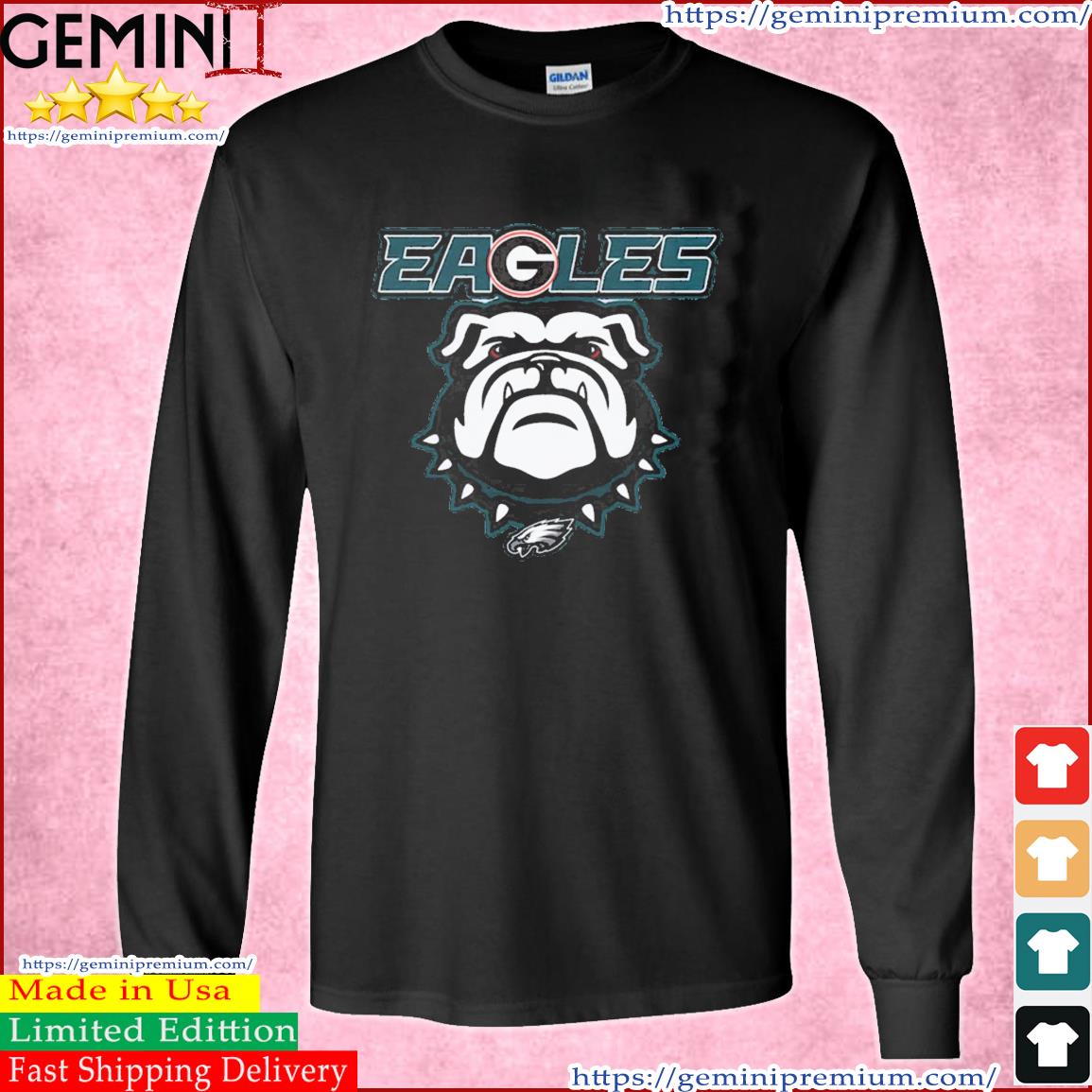 Philadelphia Eagles EaGEOles Georgia Bulldogs Logo shirt - Guineashirt  Premium ™ LLC