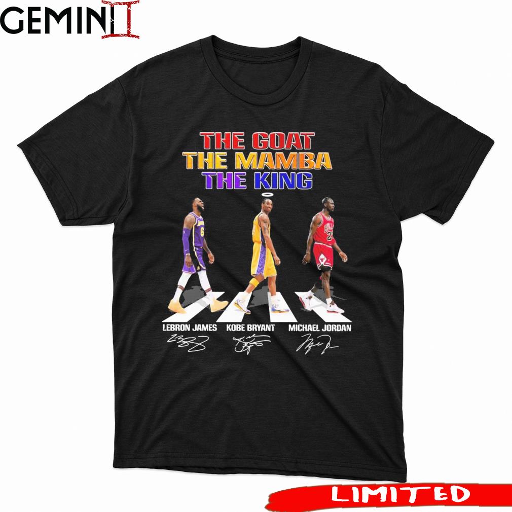 The Goat The Mamba The King NBA Best Players 2023 Shirt