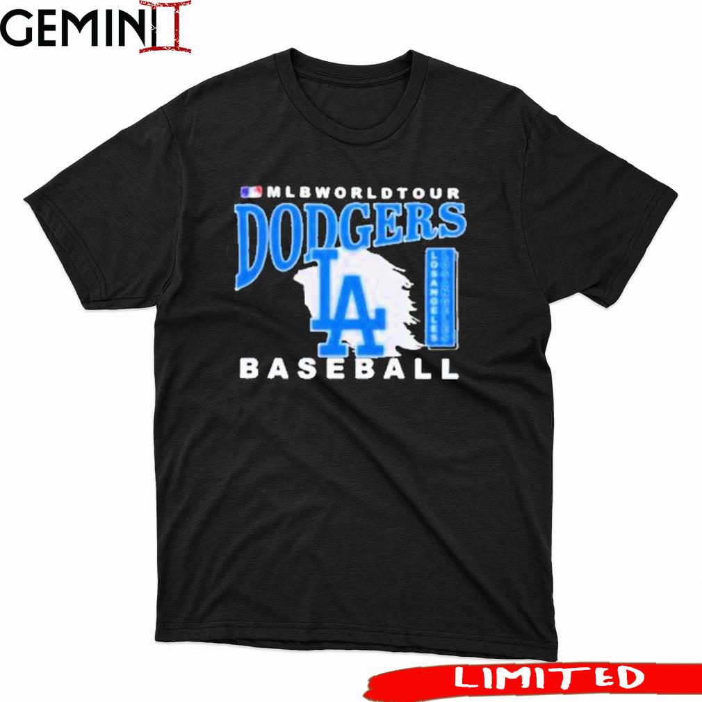 Mlb World Tour Los Angeles Dodgers Baseball Logo 2023 Shirt