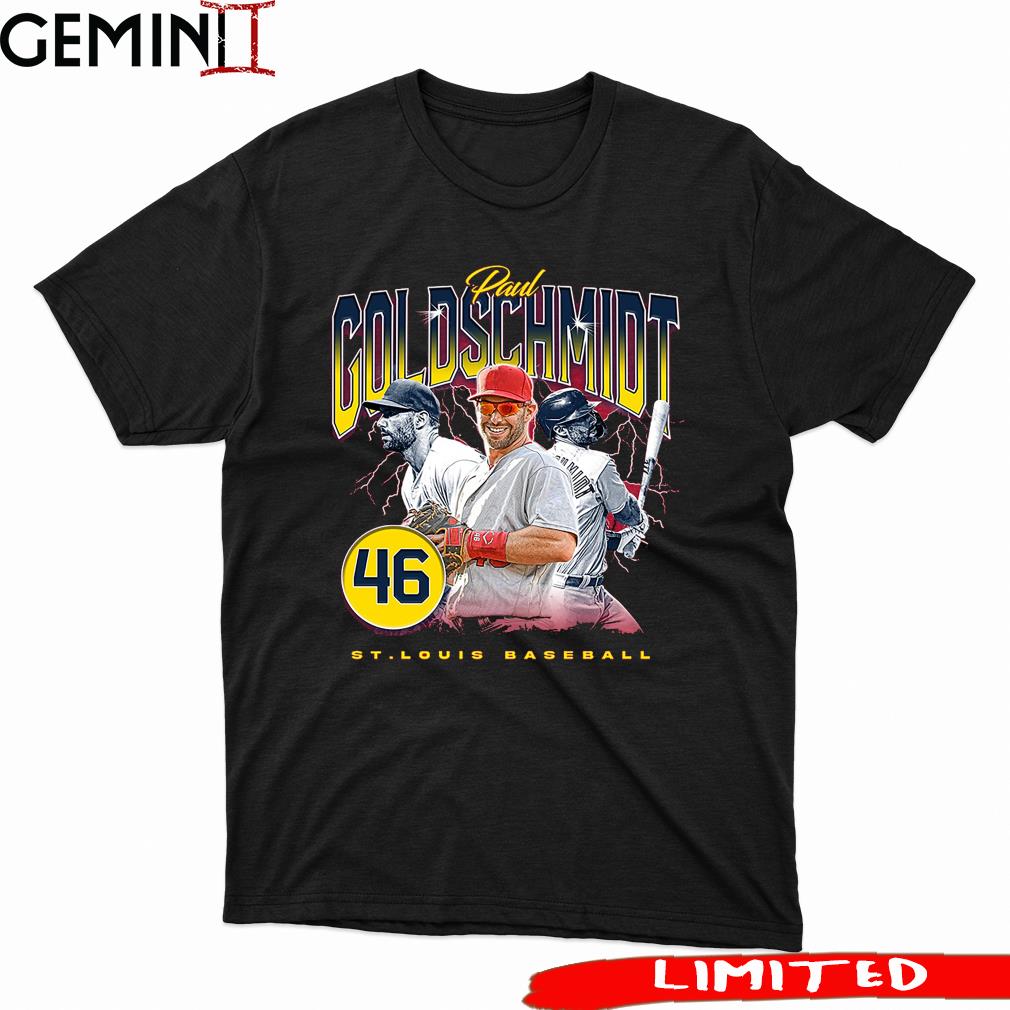 Paul Goldschmidt no 46 St. Louis Cardinals retro 90s shirt, hoodie, sweater  and v-neck t-shirt