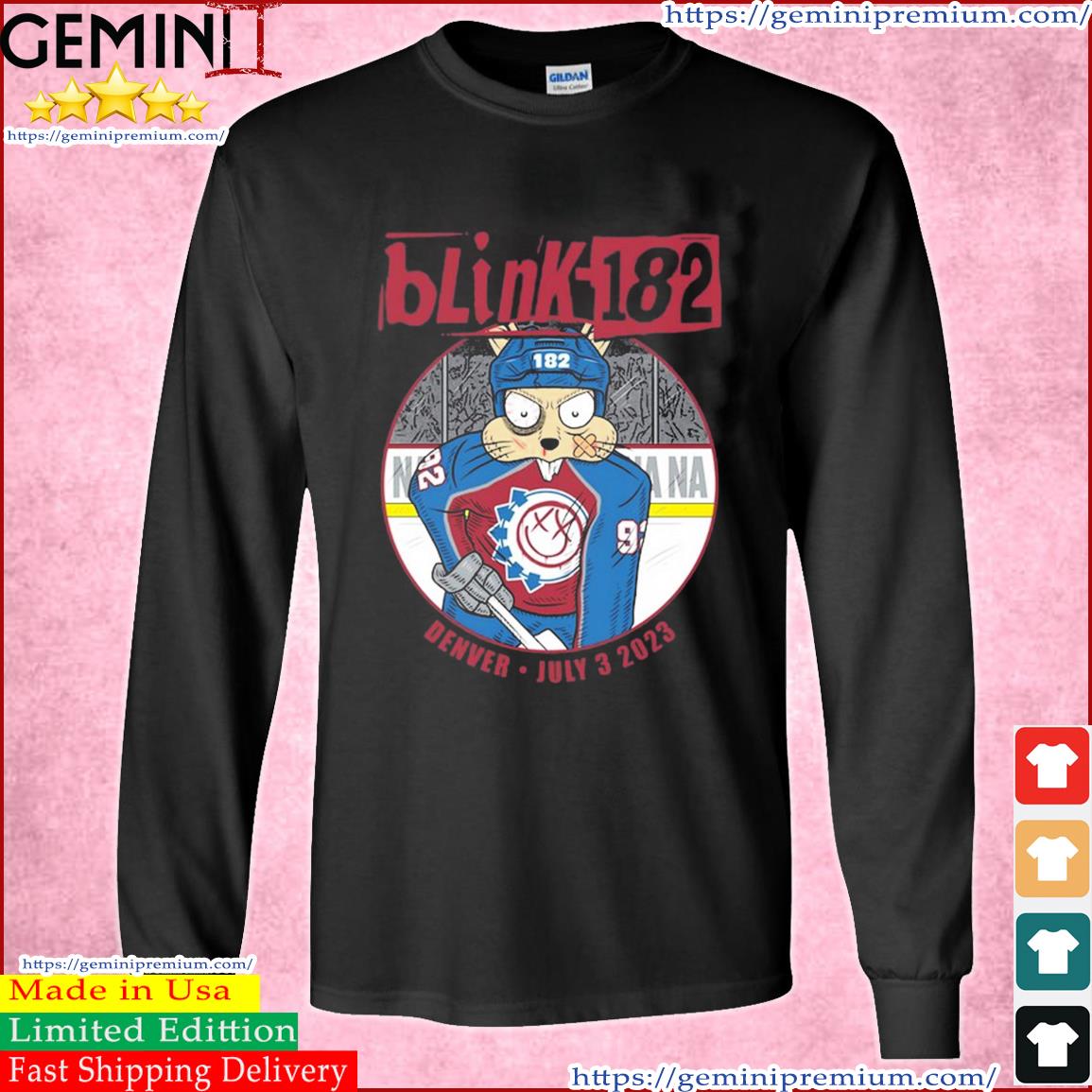 Colorado Avalanche Blink 182 X Shirt,Sweater, Hoodie, And Long