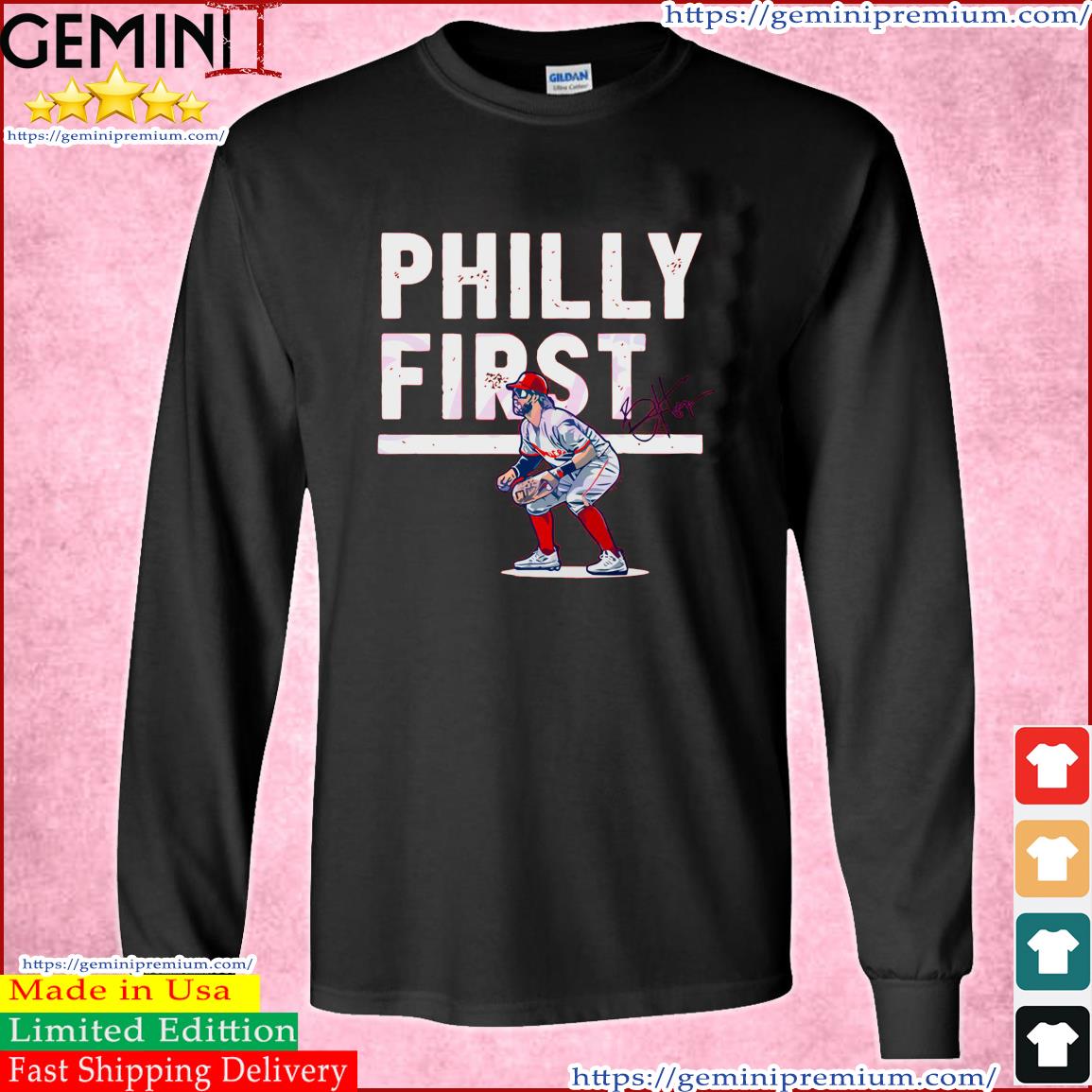 Bryce Harper Phylly First SVG Philadelphia Phillies Shirt, hoodie, sweater,  ladies v-neck and tank top