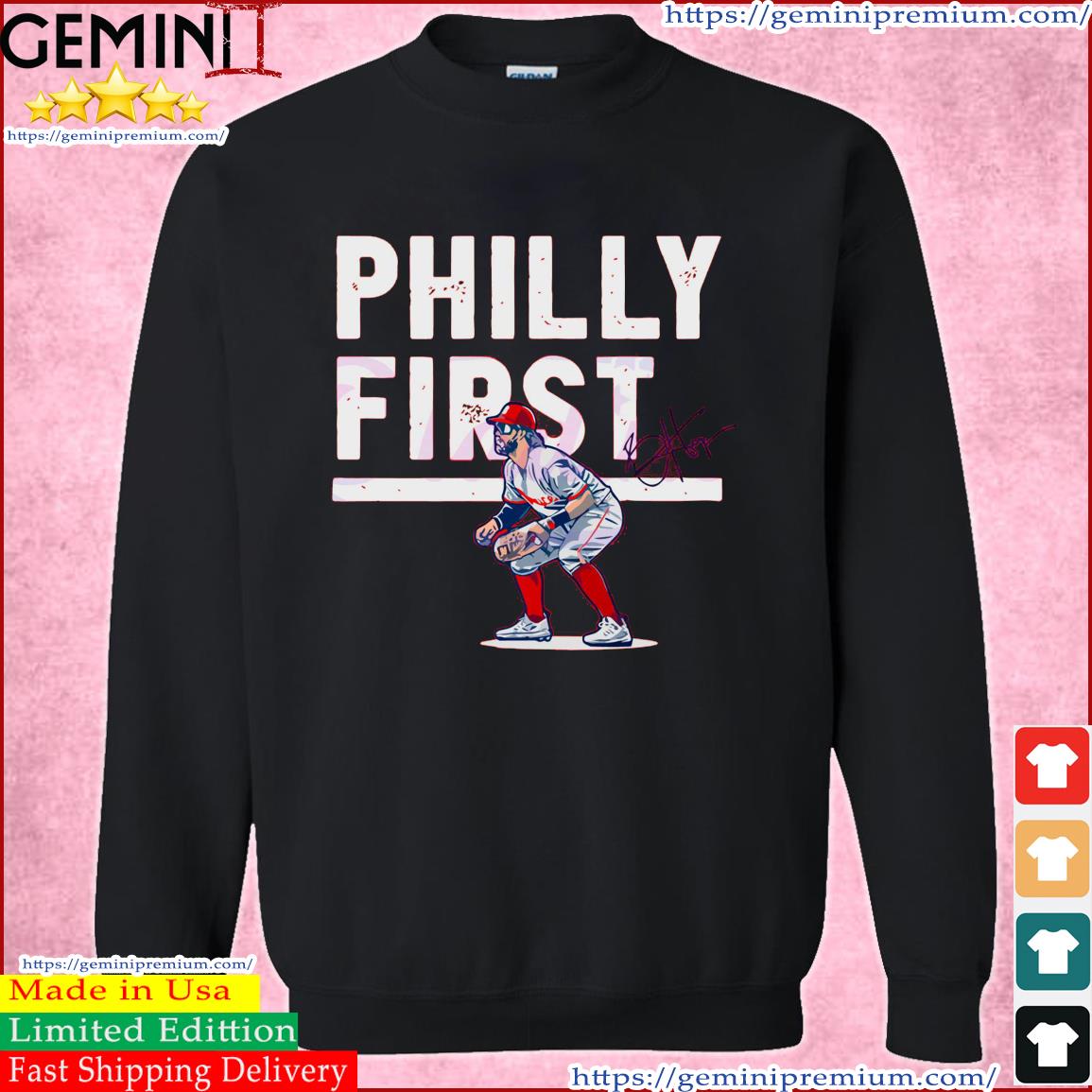 Bryce Harper Phylly First SVG Philadelphia Phillies Shirt, hoodie, sweater,  ladies v-neck and tank top