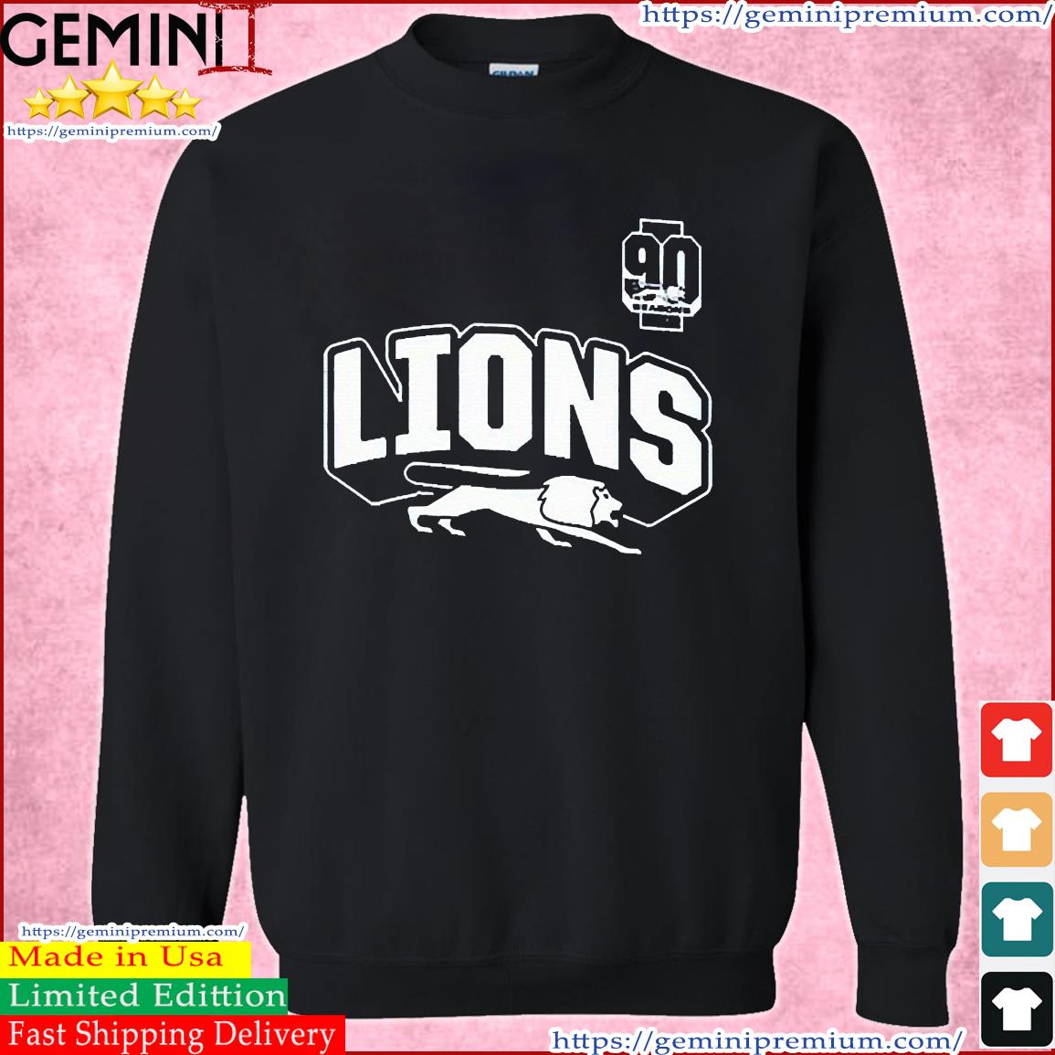 Detroit Lions Nike 90th Season Tshirt, hoodie, sweatshirt, ladies tee and  tank top