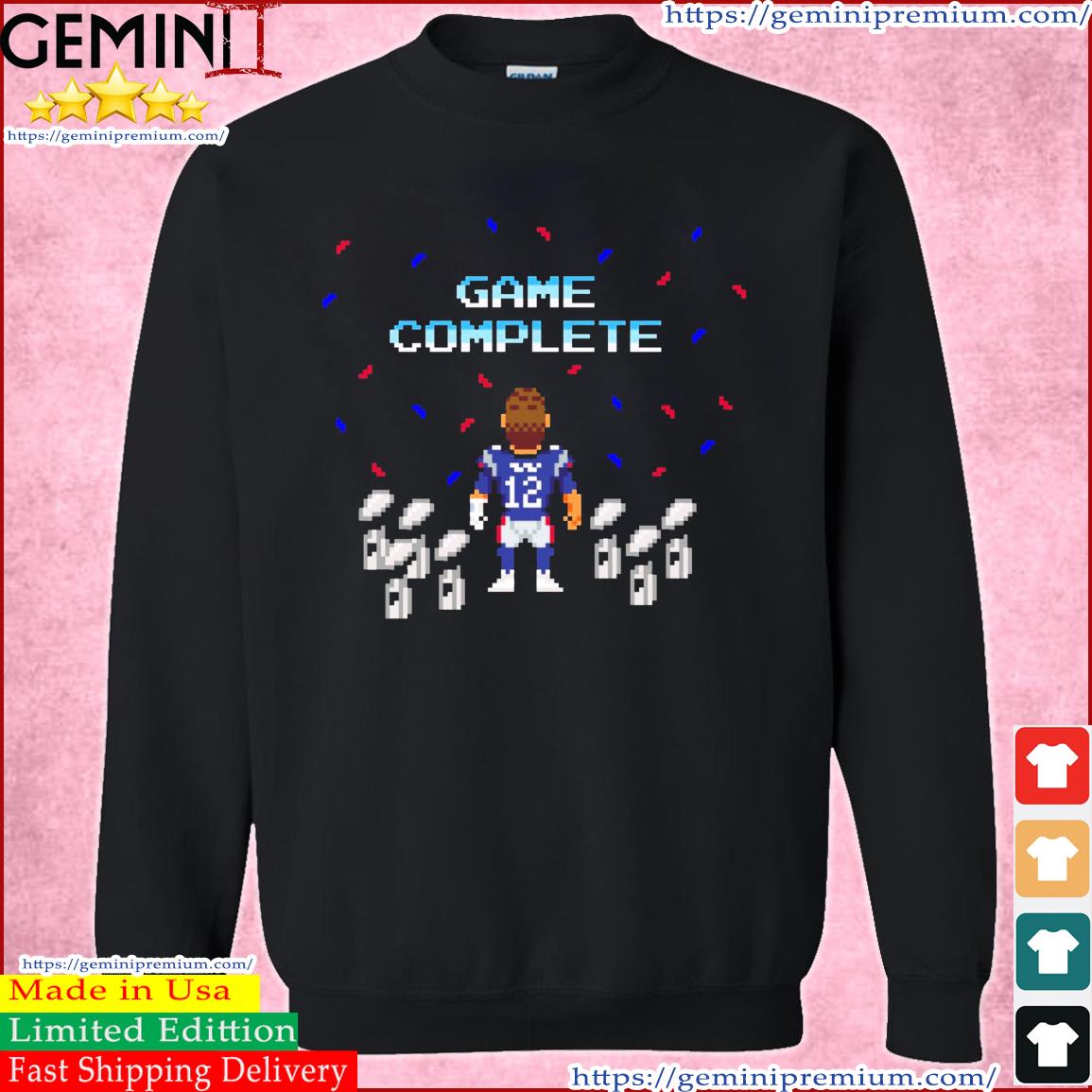 New England Patriots Tom Brady Game Complete Pixel Shirt, hoodie, sweater,  long sleeve and tank top