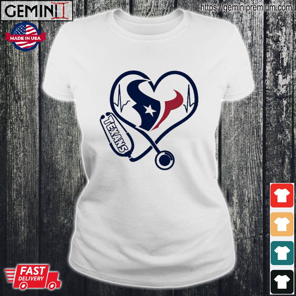 Nurse Love Houston Texans shirt, hoodie, sweater, ladies v-neck and tank top