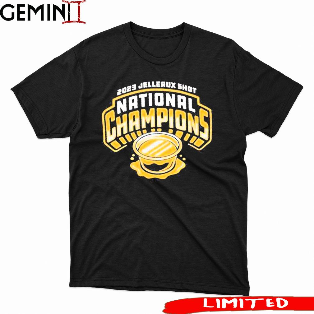 Jelleaux shot national champions shirt, hoodie, sweater, long