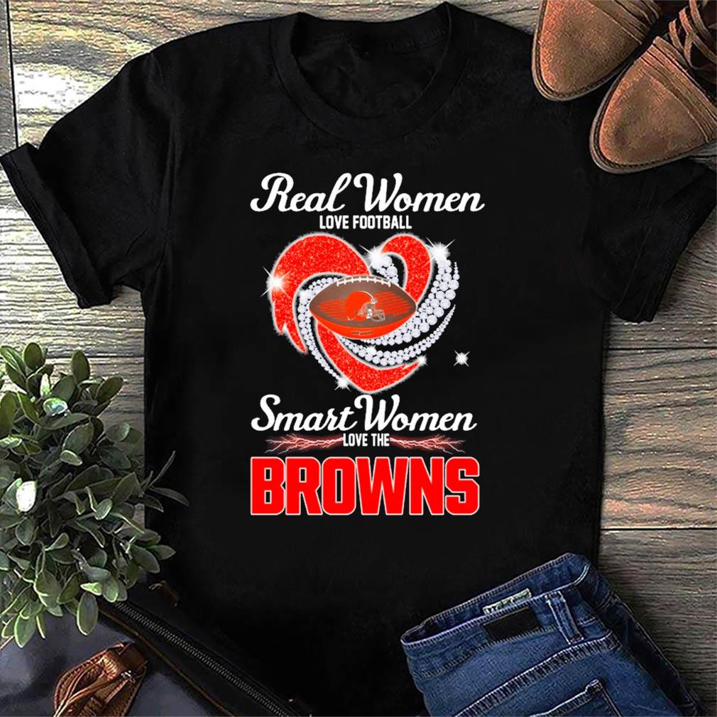 Real women love football smart women love the Cleveland Browns players  signatures shirt, hoodie, sweater, long sleeve and tank top