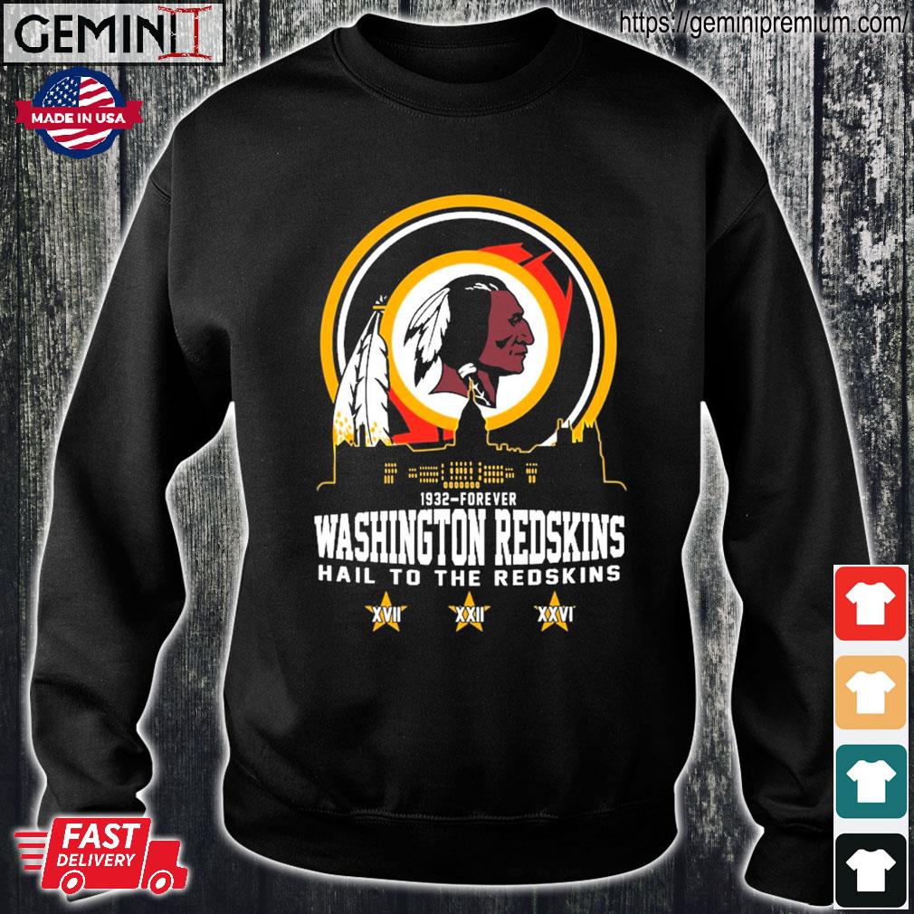 redskins sweatshirt