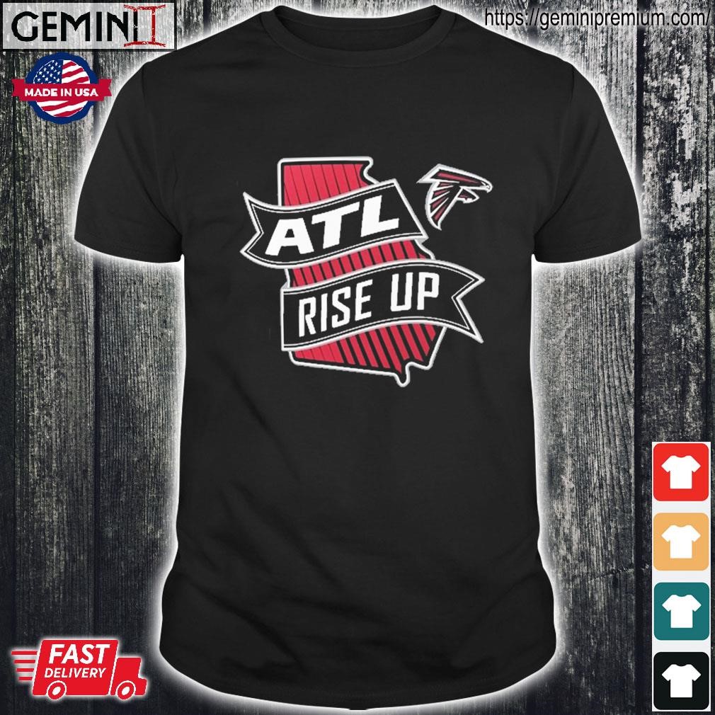 Atlanta Falcons Rise Up Logo Shirt, hoodie, sweater, long sleeve