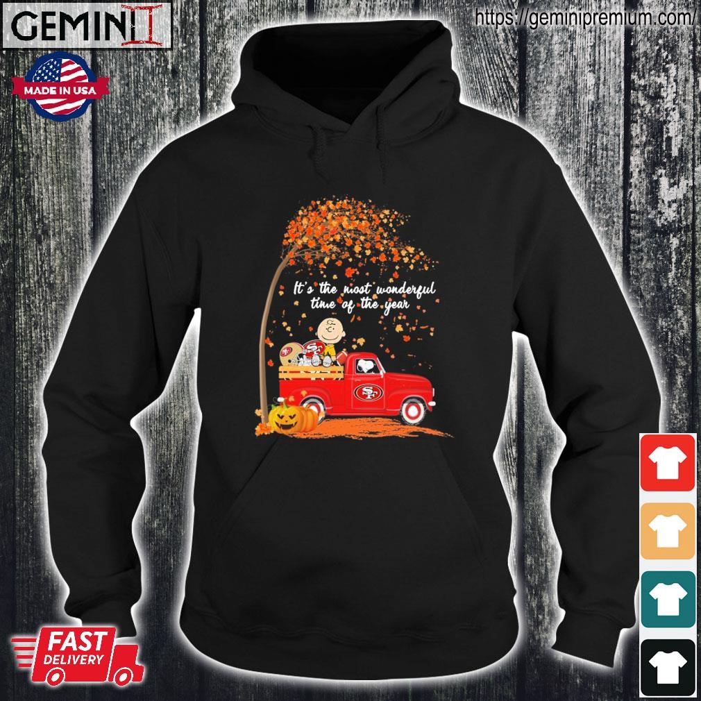 San Francisco 49ers Snoopy and Charlie Brown Halloween shirt, hoodie,  sweater and v-neck t-shirt