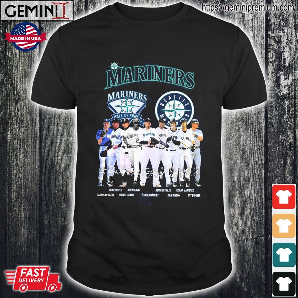 Seattle Mariners Ichiro Mariners Hall Of Fame T Shirt