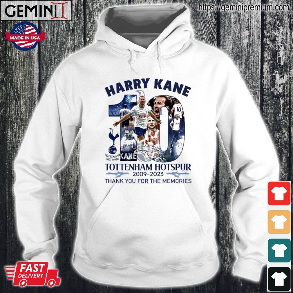 Thank You Harry Kane Tottenham Hotspur 2009-2023 signature Shirt, hoodie,  longsleeve, sweatshirt, v-neck tee