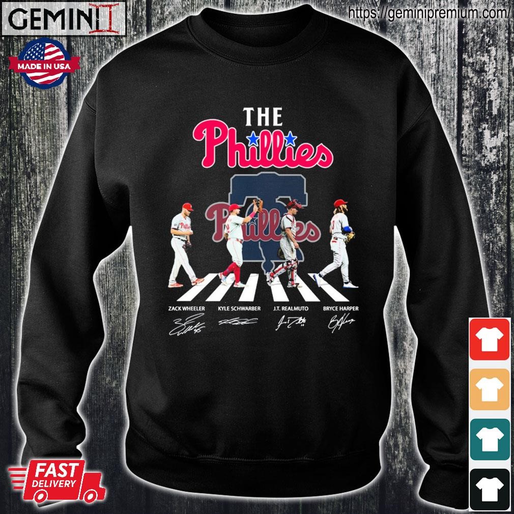 Philadelphia Phillies Harper Realmuto Schwarber shirt, hoodie, sweater,  long sleeve and tank top