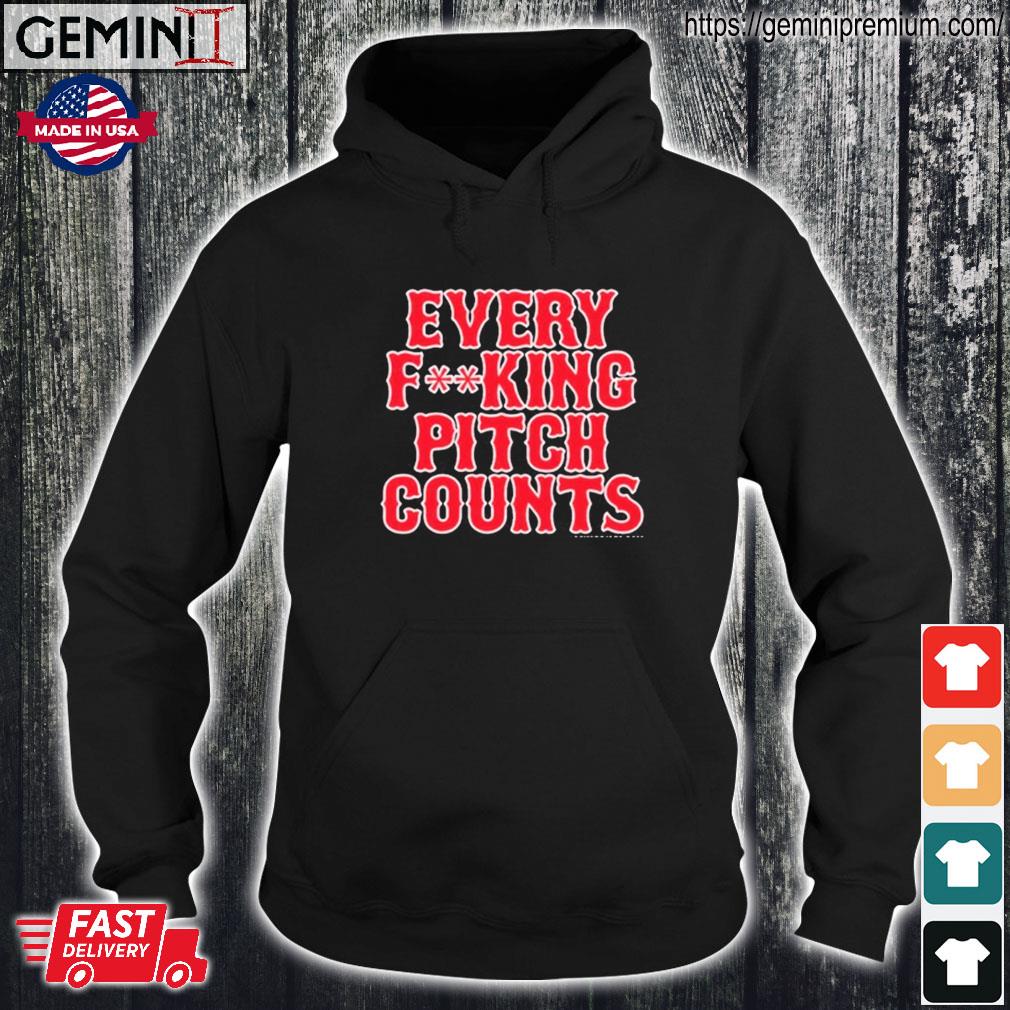 Alex Cora Every Fucking Pitch Counts Shirt, hoodie, sweater