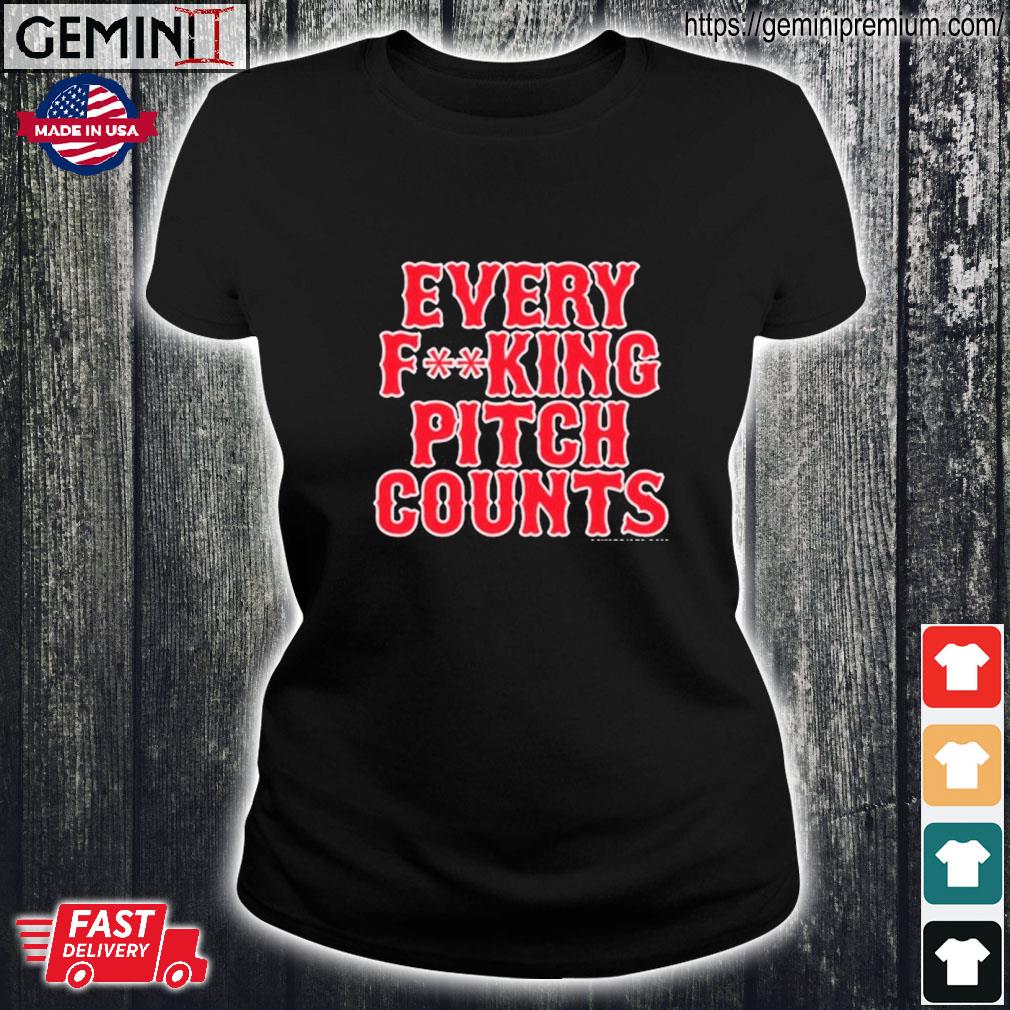 Alex Cora Every Fucking Pitch Counts Shirt, hoodie, longsleeve, sweatshirt,  v-neck tee