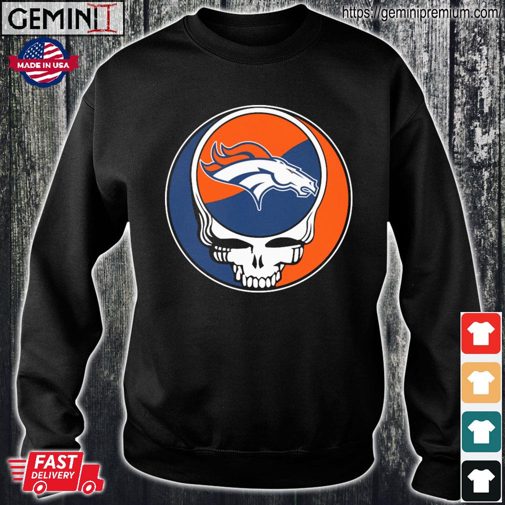 Official grateful dead broncos denver broncos T-shirt, hoodie, tank top,  sweater and long sleeve t-shirt