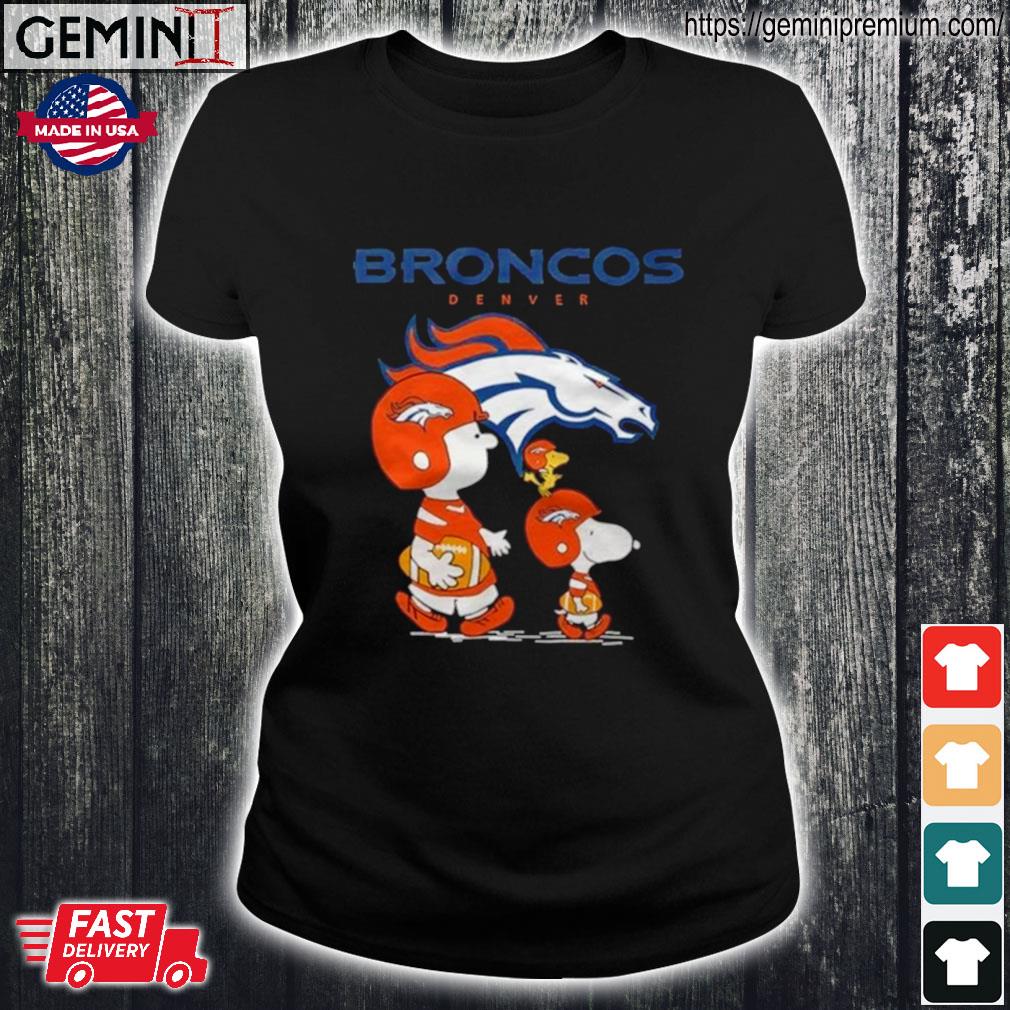 Denver Broncos Snoopy and Charlie Brown Peanuts shirt, hoodie, sweater,  long sleeve and tank top