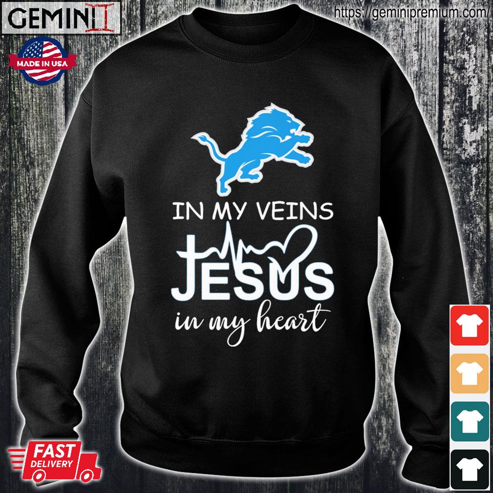 Detroit Lions in heart go Lions shirt, hoodie, sweater, long sleeve and  tank top